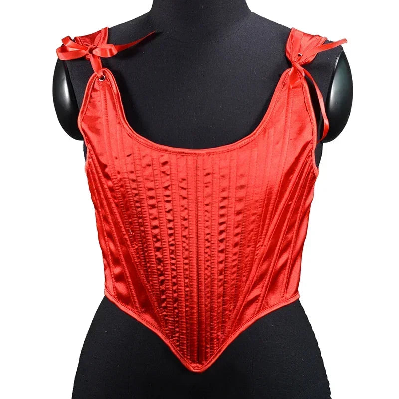 Corset Top Body Shaper Camis Shirt Woman Clothes Waist Trainer Ladies Underbust y2k Blusa Lolita Bustiers