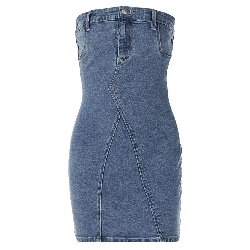 Denim Mini Dress