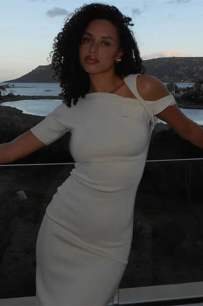 One-Shoulder Mini Dress