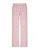 Pink Solid Loose Casual Woven Straight Leg Pants Women Drawstring Low Waist Y2K Baggy Jogging Trousers