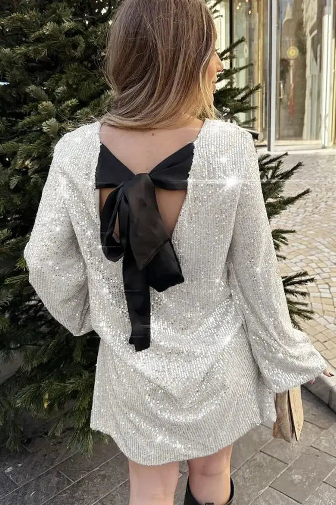 Tossy Tee Sequin Mini Dress