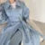 Women Long Trench Coat New Spring Autumn Casual Lapel Double Breasted with Belt Loose Coat Office Lady Korean Fashion Outerwear