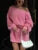 Autumn Casual Oversized Sweater Pullover Women’s Off-Shoulder Loose Patchwork Solid Streetwear Female Solid Sweater