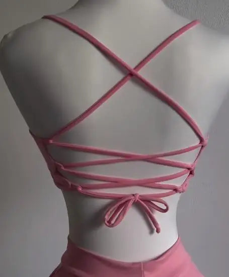 Europe and the United States explosive new cross-border suspenders two-piece sexy suspenders halter halter skirt