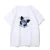 Full-shoulder cotton short-sleeved T-shirt women  summer new spice girls high waist slim short crop clothes sweet and spicy