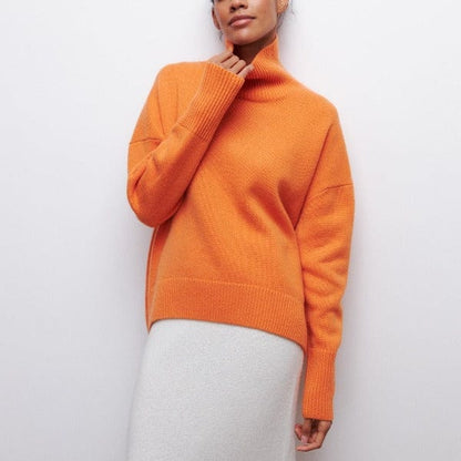 Norah - Suéter de cuello alto - Clásico - para mujer - Ideal para otoño