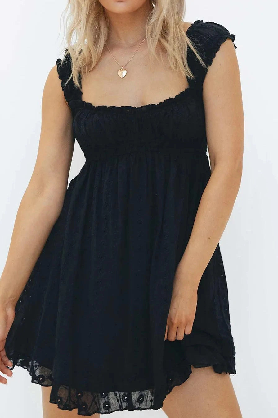 Sleeveless Loose A-Line Mini Dress