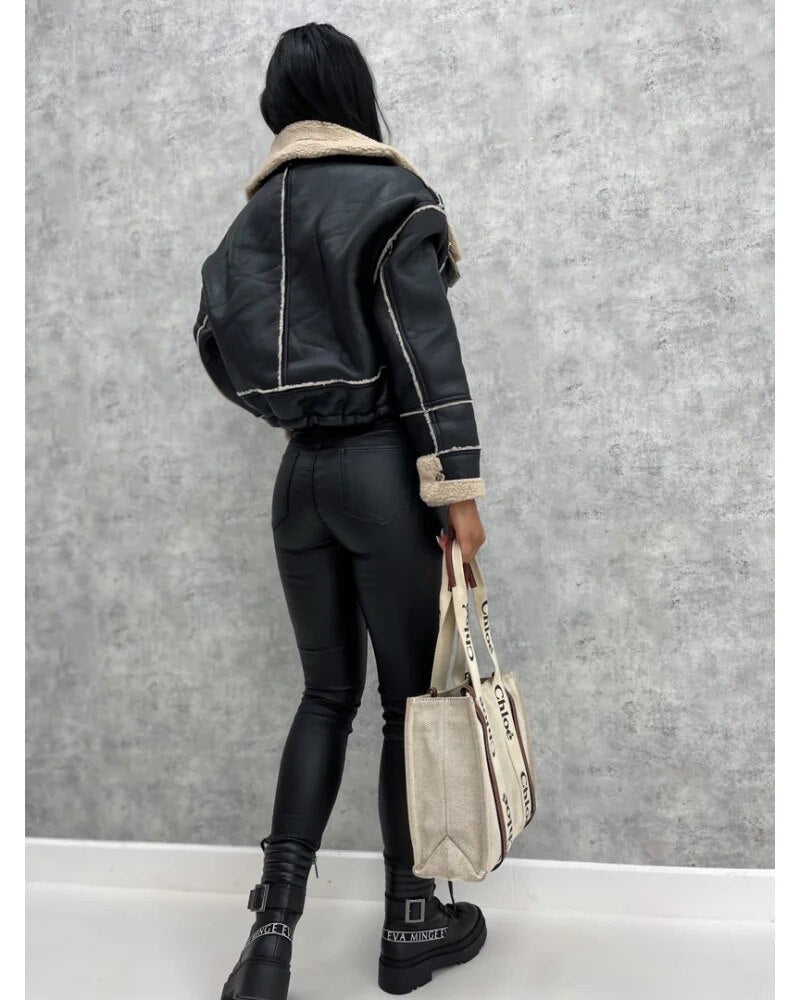 Maeve芒鈥?| STYLISH LEATHER JACKET