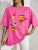 Painted Lady Face Personality Design Print T Shirt Female Street Comfortable T-Shirt Soft Casual Tops Breathable Short Sleeve
