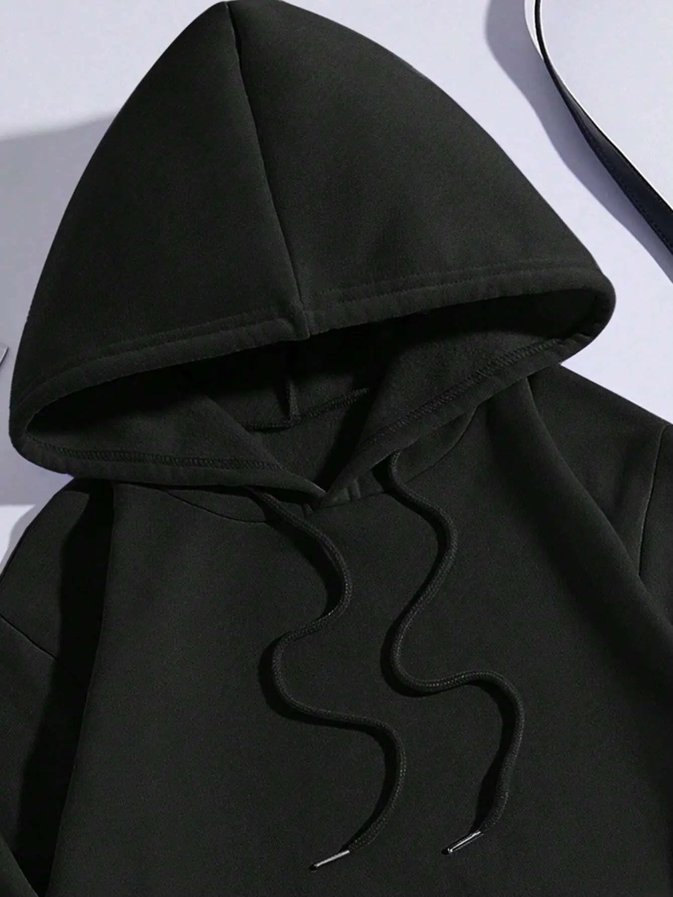 Dear Person Behind Me Letter Graphic Print Hoody Women’s Fashion Soft Sweatshirt Autumn Warm Fleece Hooded Casual Loose Tops