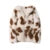 Sweet Harajuku Y2k Fashion Girls Oversized Leopard Faux Fur Coat Women Winter Thicken Fox Fur Jacket Hooded Overcoat Outerwear