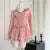 Y2K 2 Piece Set Tracksuit Women Hooded Zip Up Slim Coat Lace Patchwork Ruffles Mini Skirt Autumn Korean Fashion Solid Outfits