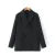 Spring Black Striped Oversized Blazer Women Loose Notched Full Sleeve Suits High Waist Long Flare Pants Halter Tank Tops