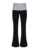 Contrast Binding Waist Slim Basic Casual Flared Pants For Women American Retro Skinny Sexy Sports Jogging Sweatpants
