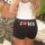 T2K European and American street style short letter print new basic versatile casual shorts