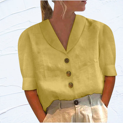Joane - Camisa de mujer - Casual - Estilo formal ligero - Ideal para fiestas
