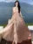 Summer New Ruffles A-line Long Dresses for Women Halter Backless Holiday Seaside Party Dress Korean Fashion One Piece Vestido