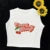 Short-sleeved T-shirt Women Summer cherry letter print short-sleeved top Spice Girls wearing crop short slim-fit street style