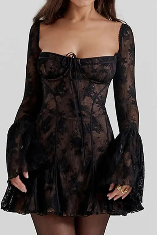 Lace Mini Dress