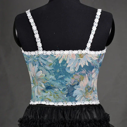 Corset Top Body Shaper Camis Shirt Woman Clothes Waist Trainer Ladies Underbust y2k Blusa Lolita Bustiers