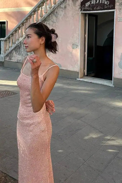 Sequins Maxi Dress