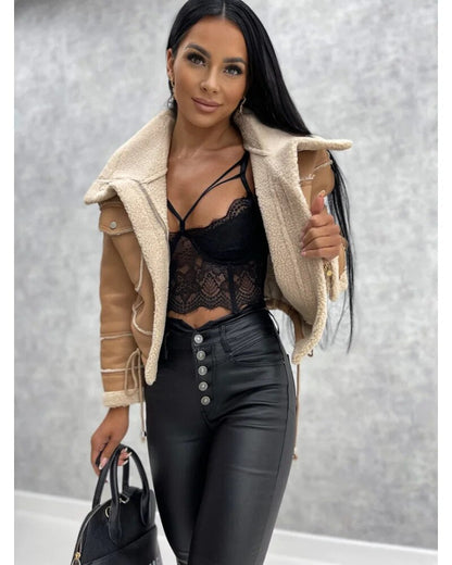 Maeve芒鈥?| STYLISH LEATHER JACKET