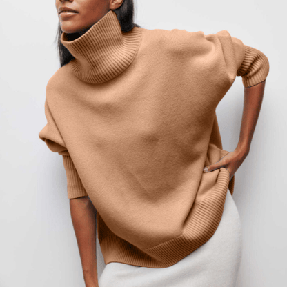 Norah - Suéter de cuello alto - Clásico - para mujer - Ideal para otoño