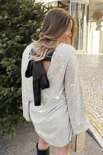 Tossy Tee Sequin Mini Dress