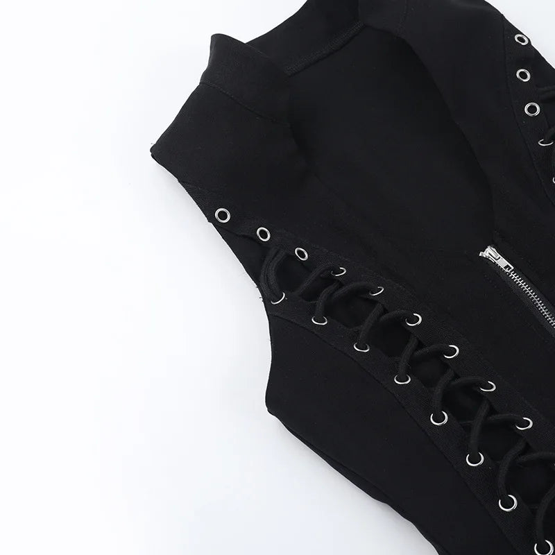 Sleeveless Bandage Corset