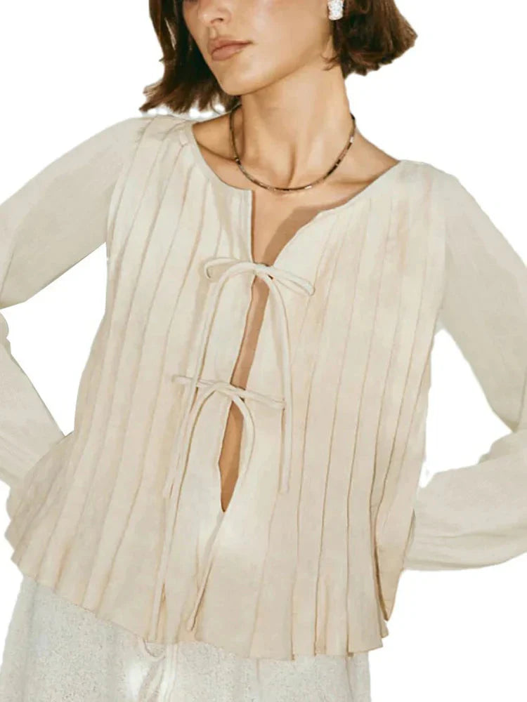 White Bandage Ribbed Tank Top Shirts For Hollow Out Sleeveless Slim Vest Lace-Up Vest Y2k Top