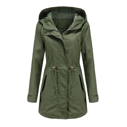 Suzie - Abrigo con capucha - Chic - Elegancia sin esfuerzo - Ideal para otoño/invierno