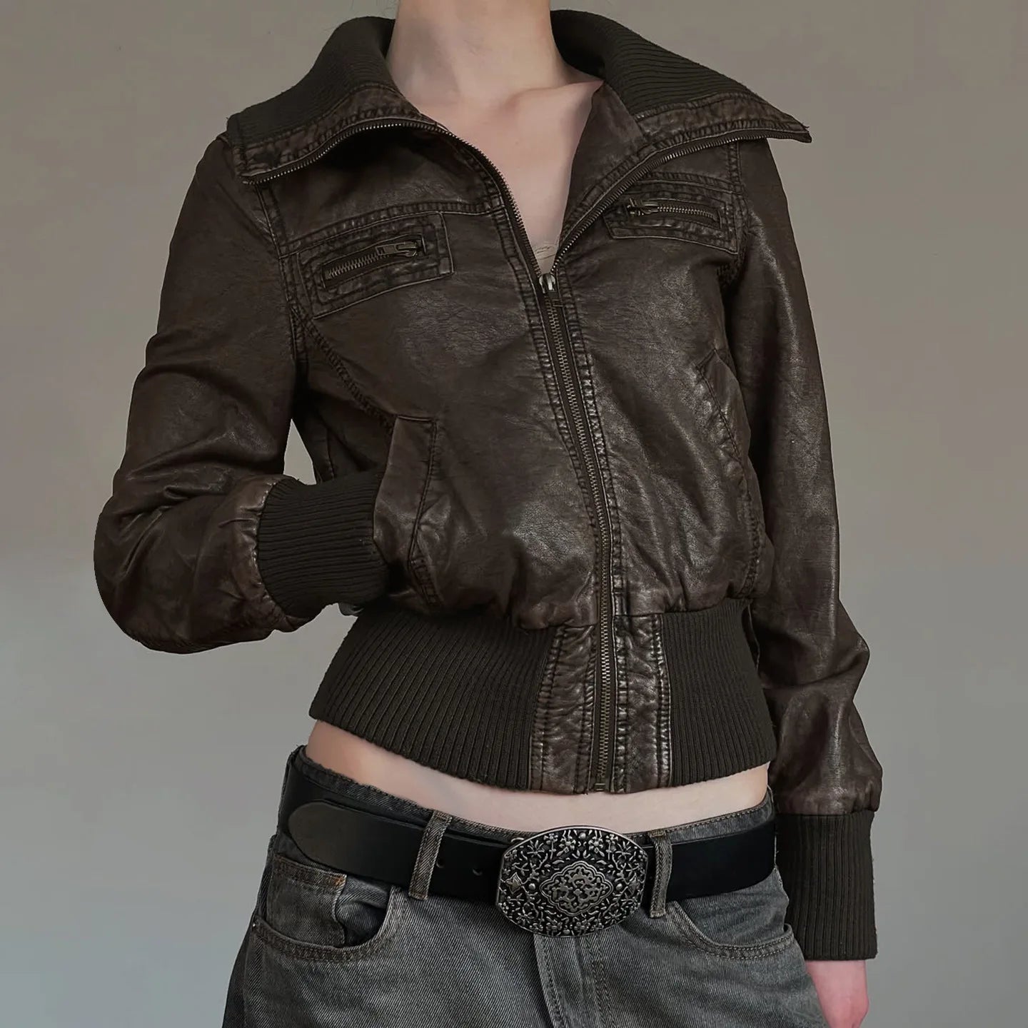 Slim Fit Workwear Style Jacket