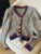 Fashion Knitted Cardigan Women V-Neck Pullover Warm Knitwear Jumper Clothes Casual Sweater Autumn Winter Kpop 2000s Aesthetic