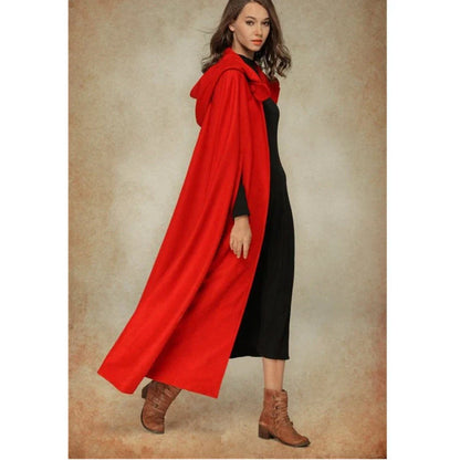 Medieval Gothic Hooded Cloak