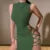 Y2K Summer New Sexy Tank Top Tie up Skirt Sexy High Split Tie up Skirt Children