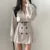 Autumn Korean Chic Elegant Trench Coat Pleated Dresses for Women Belt Turn-down Collar Double Breasted Solid Female Vestidos New