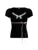 Japanese Kawaii Contrast Lace Tie Bow Square Collar Slim Short Sleeve Black T Shirt Women Pink Sweet Balletcore Cute Tees