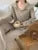 Autumn Winter Women’s Knitted 2-piece Set Lapel Pullover Sweater Long Pants Korean Fashion Casual Female Clothing Knitwear New