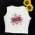 T shirt summer American print Spice Girl trend slim-fit short round neck short sleeve show midriff