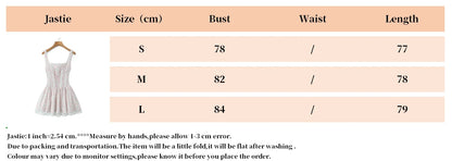 TAVIMART  -  New Summer Women's Dresses Bandage Waist Shaper Elastic Tie Princess Dress Sleeveless Lapel Short Beach Holiday Dress
