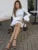 Knitted Mini Dress Female Long Sleeves Gown Flare Sleeves Spliced Autumn Winter Dress A-Line Sweet Bodycon Women Clothes