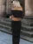 Casual Off-Shoulder 2 Piece-Set Maxi Skirt For Women Patchwork Long Sleeve Pullover Top And Long Skirt Sets Female Outfits