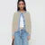 Casual Knitted Single-Breasted Cardigan Women Loose Contrast Color O-neck Pullover Sweaters Female Autumn Chic Street Tops