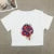 The fashion brand is shoulder-wearing women pure want short-sleeved T-shirt  new explosive all matching slimming spice girls