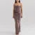 Sexy Pleat Strapless Long Dresses Women Sleeveless Backless Hip Package Lace-up Party Dress Lady New Christmas Cocktail Gowns