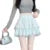 y2k Mini Skirt Women Coquette Clothes Lolita Fairycore High Elastic Tiered Ruffle Skirts Goth Lolita Skirts Streetwear