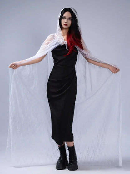 Two-Layer Lace Cloak