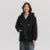 Coat Women Imitation Lamb Wool Polar Fleece Double-Sided Wear Loose  New Winter Contrast Color Simple Hooded Jacket
