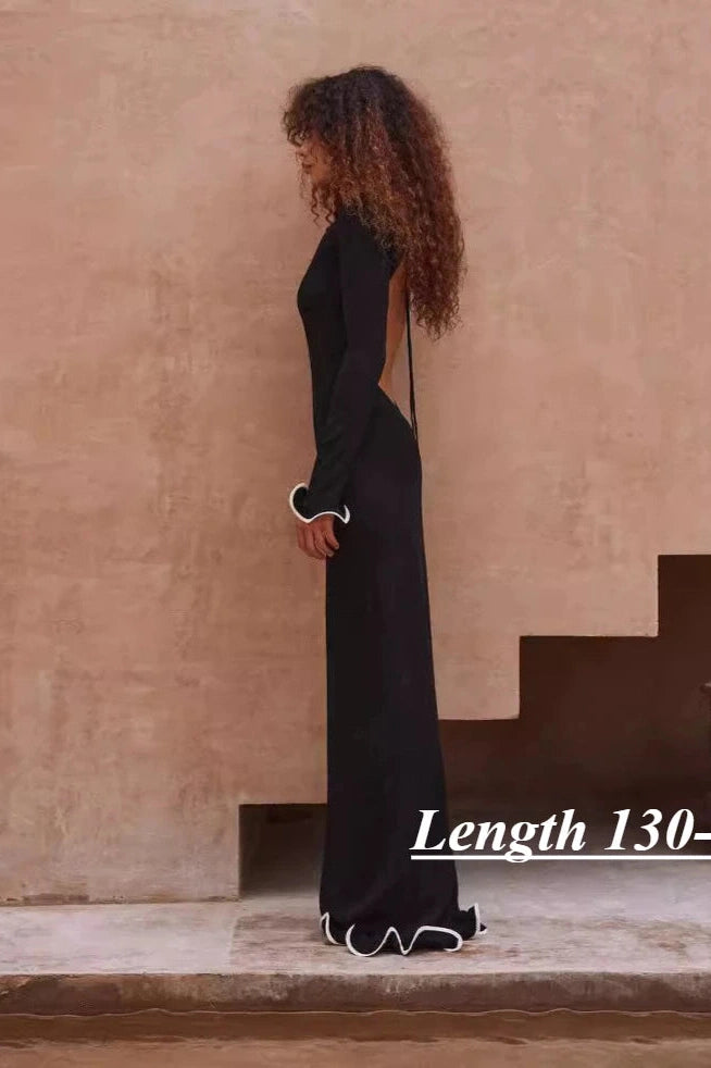 Elegant Long Sleeve Bodycon Mini Dress