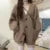 Women Sweater Cardigans Coats Autumn Winter Fashion Female Long Sleeve V-neck Loose Knitted Jackets Casual Cardigan Sweaters